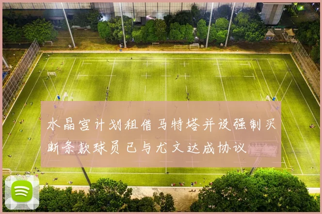 水晶宫计划租借马特塔并设强制买断条款球员已与尤文达成协议